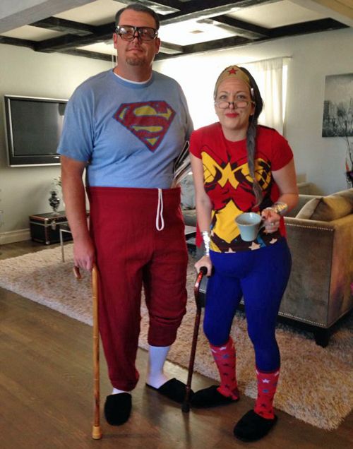 Funny halloween costume for couples
