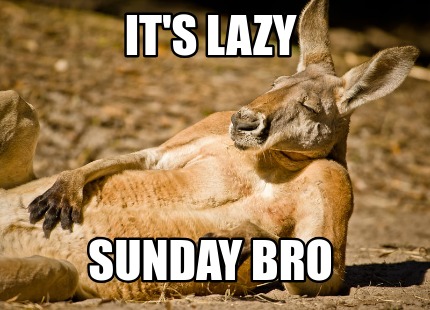 funny memes about being lazy on sunday and dont want to do anything 