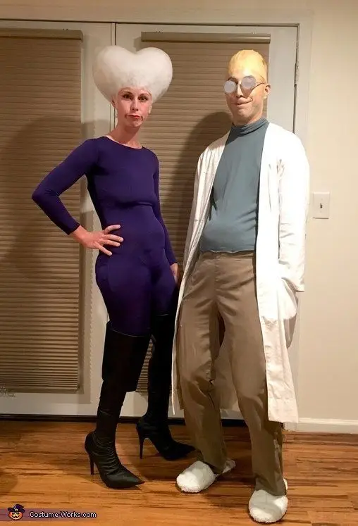 The Weird Part Of Halloween Funny Couples Costume 