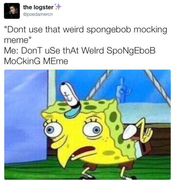 Mocking Spongebob Memes 1